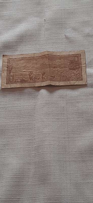VINTAGE R1 NOTE GOVERNOR DE JONGH