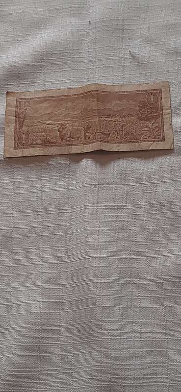 VINTAGE R1 NOTE GOVERNOR DE JONGH
