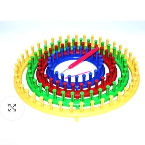 4 Sizes Round Knitting Loom Set Plastic