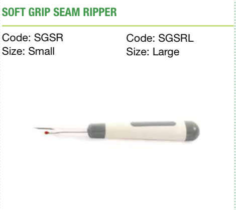 Soft Grip Seam Ripper Thread Quick Unpick