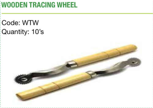 Tracing Wheel Wood and Metal
