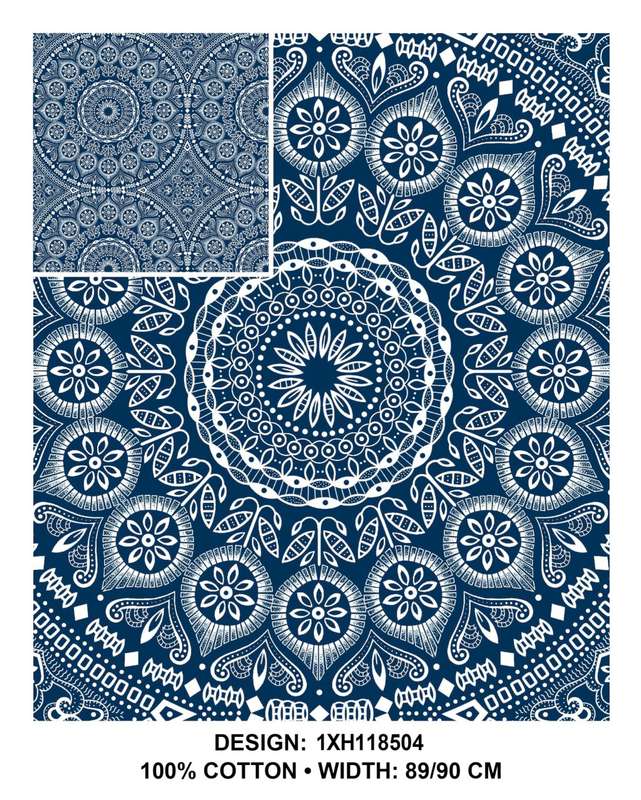 ShweShwe Original Three Cats Fabric Per Metre