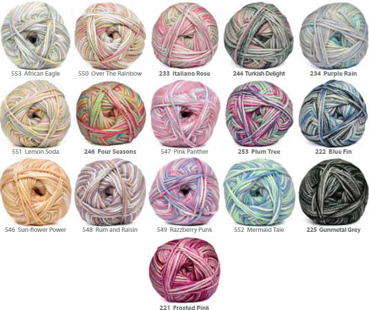Charity Yarn Wool Chunky Pullskein 100g Ball