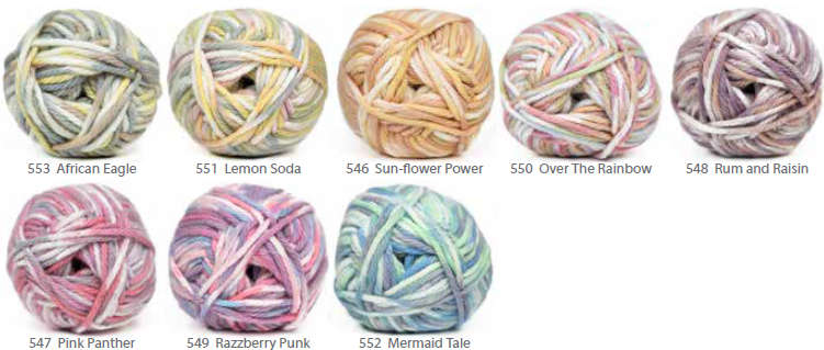 Charity Yarn Wool Seriously Chunky Pullskein 150g Ball