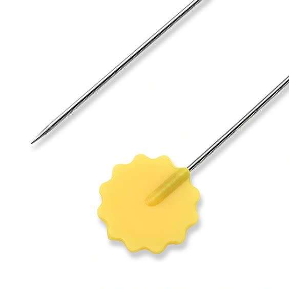 Prym Heat Resistant Quilt pins with flower head