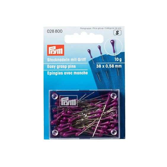 Prym Easy Grasp Pins with Plastic Grip