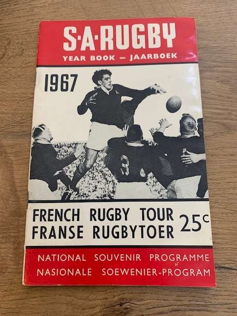 1967 RUGBY SA YEARBOOK