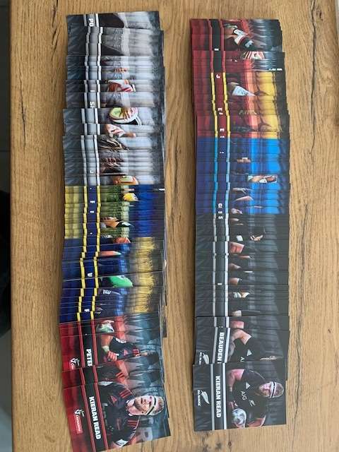 2018 Tap and Play Rugby Cards (Complete 200 Card Base Set)