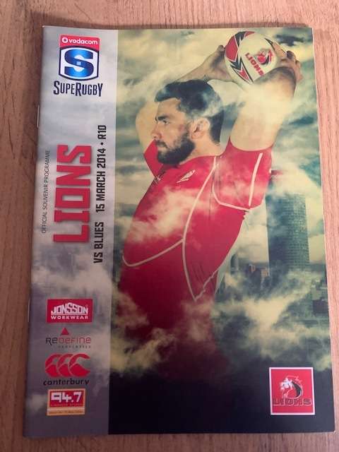 Rugby Programmes Bundle - 4 * Lions 2013/2014
