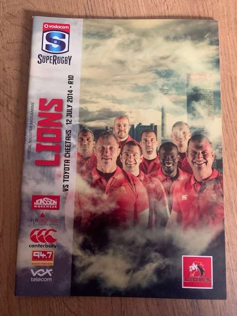Rugby Programmes Bundle - 4 * Lions 2013/2014