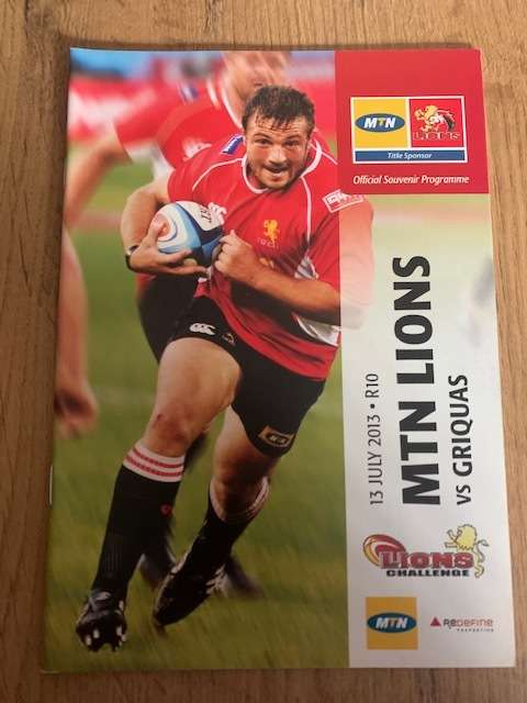 Rugby Programmes Bundle - 4 * Lions 2013/2014