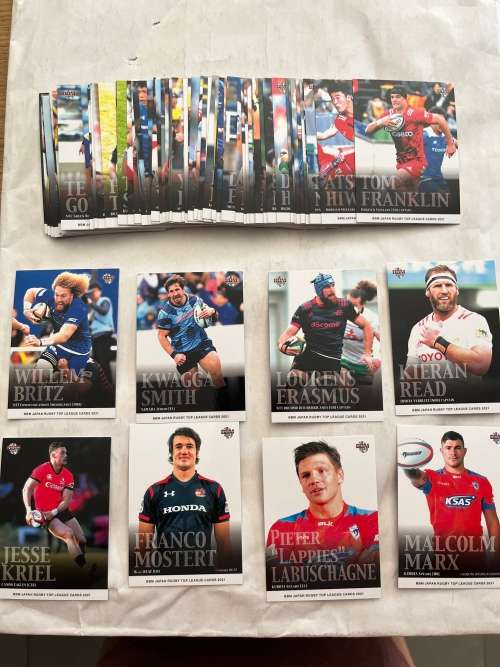BBM Japan Top League 2021 - Rugby Cards