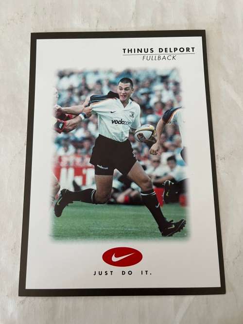 Nike Rugby Card 2000 - Thinus Delport