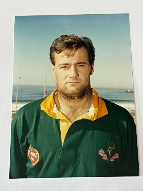 Original Rugby Photo - Ruben Kruger