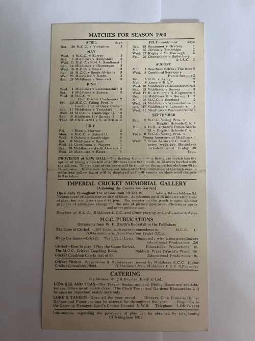 Various Cricket Score Cards (7)