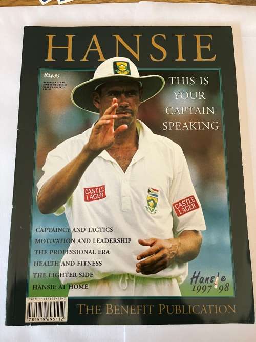 Cricket: Hansie Cronje - The Benefit Publication 98/99