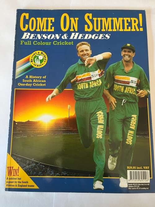 Benson & Hedges Come on Sunmer! History of SA One Day Cricket