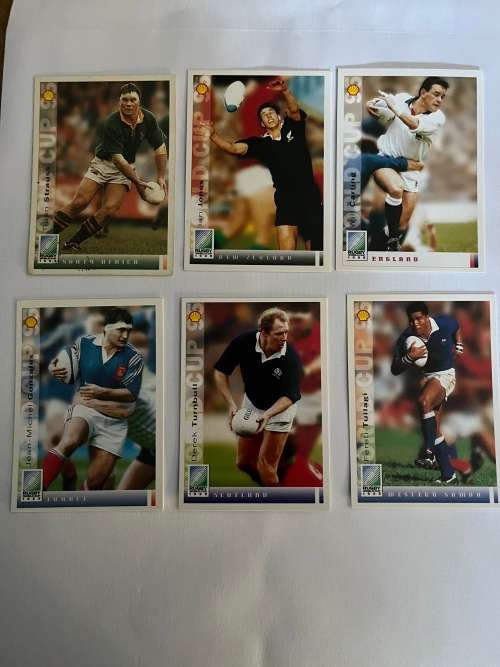 1995 Rugby World Cup Rugby Cards * 6