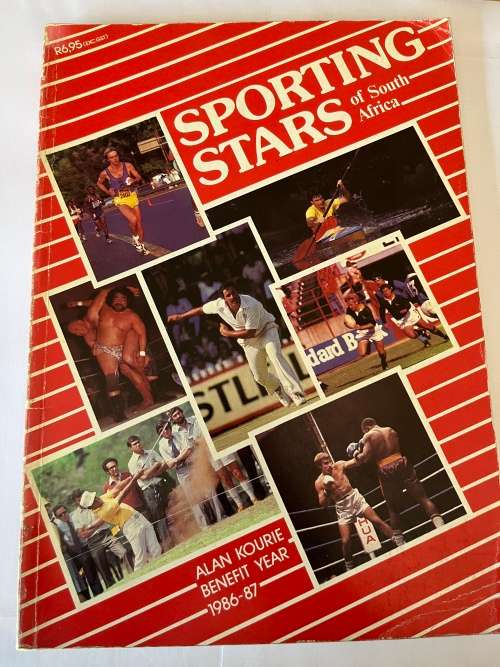 Cricket - Alan Kourie Benefit Year Brochure 1986/1987 (128 pages featuring SA Sporting Greats)