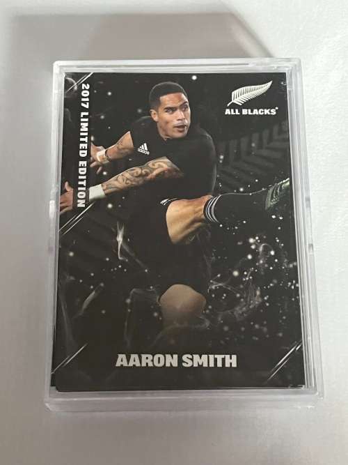 Rugby Card Set - 2017 Limited Edition (nr10 of 150 produced) TLA All Black Trading Card Collection