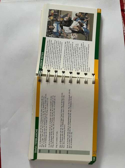 Rugby Media Guide (216 Pages) - Springboks 2003 Rugby World Cup
