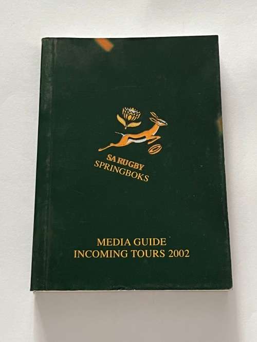 Rugby Media Guide - Springbok Incoming Tours 2002