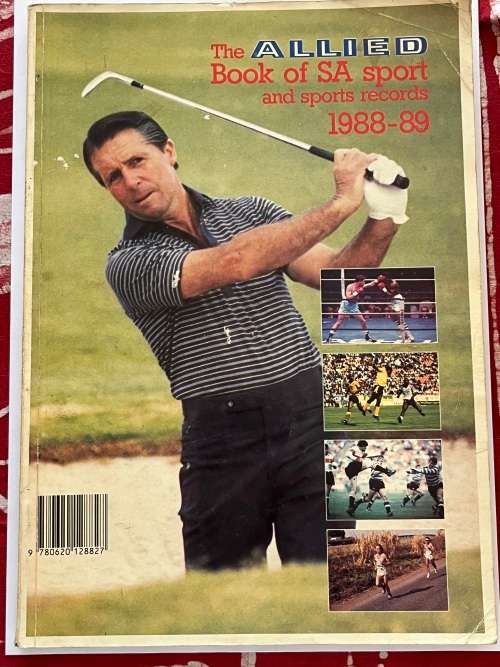 The Book of SA Sport and Sport Records (Rugby/Cricket/Boxing/Athletics etc) 278 Pages