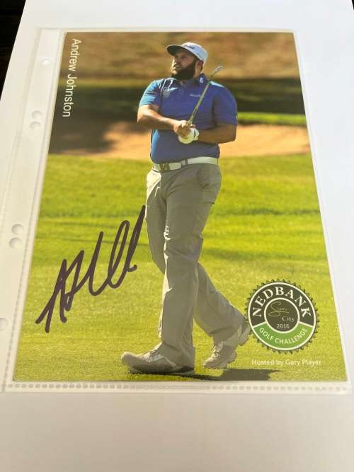 Signed Golf Cards (A5) * 10 - Nedbank Golf Challenge (2014 & 2016 cards)