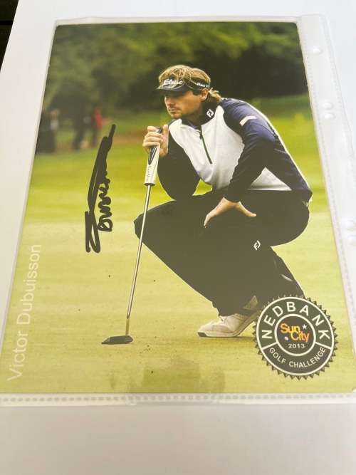 Signed Golf Cards * 10 - Nedbank Golf Challenge (2013/2014/2016/2018)