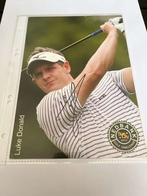 Signed Golf Cards * 10 - Nedbank Golf Challenge (2013/2014/2016/2018)