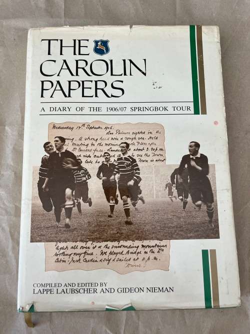 Rare Rugby Book - The Carolin Papers (Gideon Niemand/Lappe Laubscher)