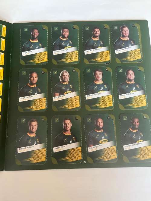 Rugby Cards - 2019 Pick an Pay Super Cards (Complete 72 card set plus album)