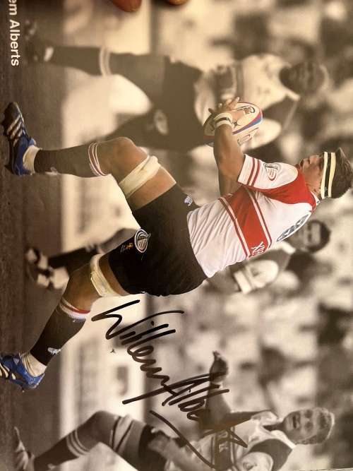 Rugby Book - **SIGNED 44 times** Photographic Tribute to Lions and Transvaal Rugby