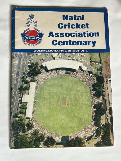 Cricket - Natal Cricket Association Commemorative Brochure 1890-1990