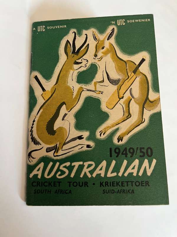 Cricket Itinerary - Australian Cricket Tour of South-Africa 1949/1950