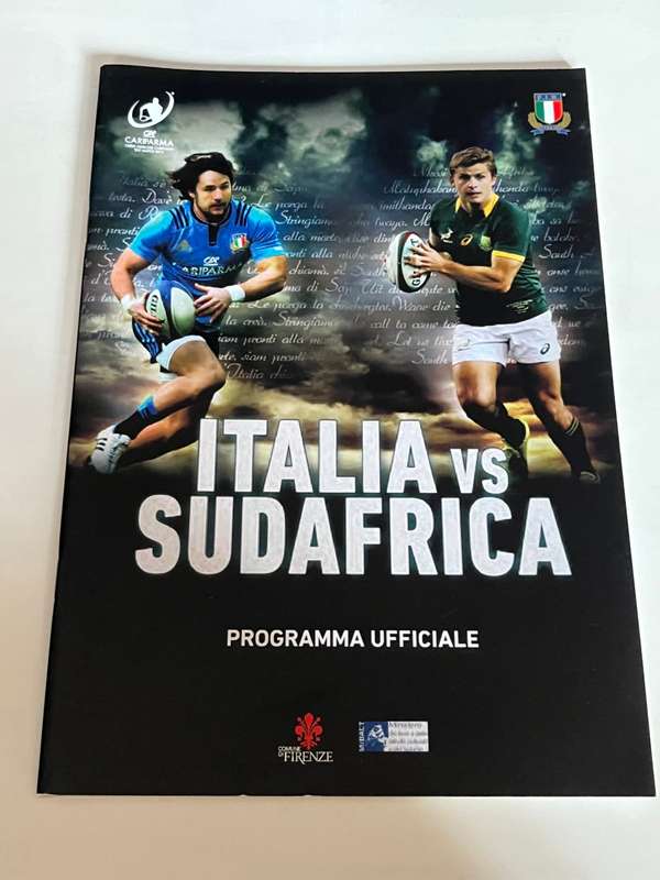 Rugby Programme - Italy vs South-Africa 19/11/2016
