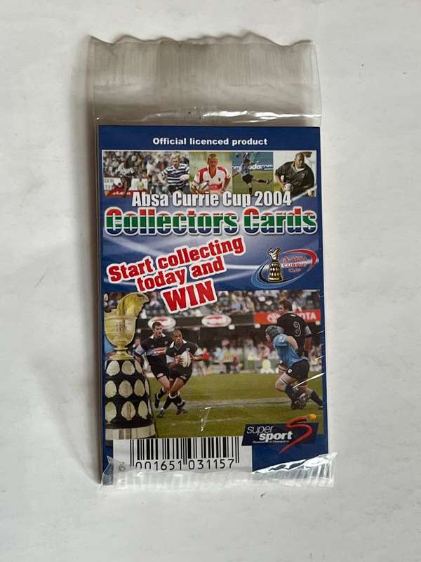 Rugby Card - Sealed Packet: 2004 Pinnacle Rugby Cards