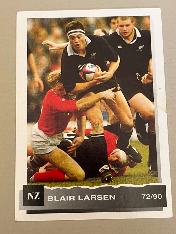 Rugby Card - 1994 Sports Deck (Blair Larsen nr 72)