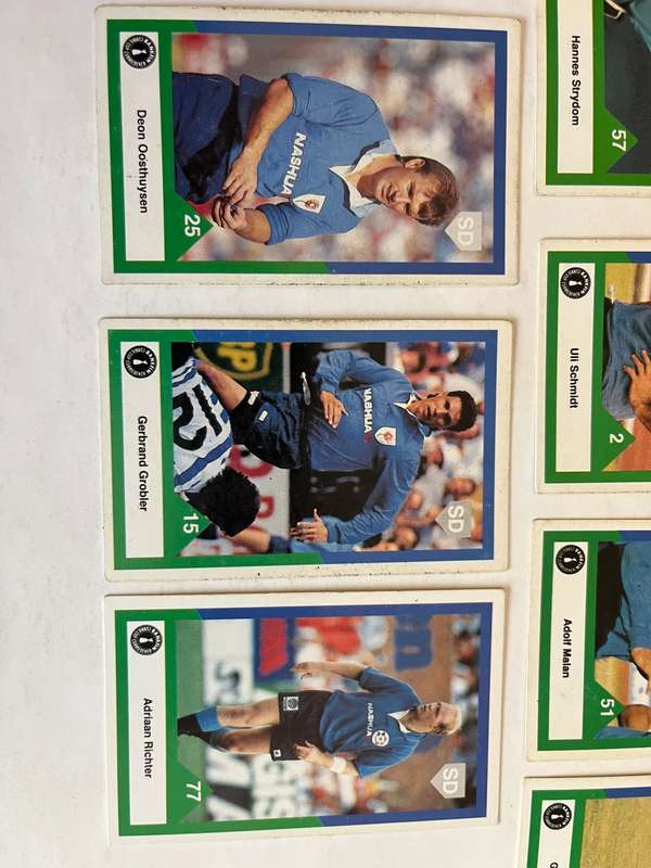 Rugby Card - 7 * 1992 Northern-Transvaal Currie Cup Sports Deck Rugby Cards