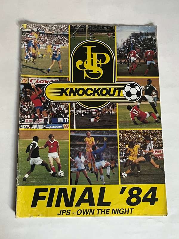 Soccer/Football Programme - FINAL John Player Special Knockout 1984: Bushbucks vs Kaizer Chiefs