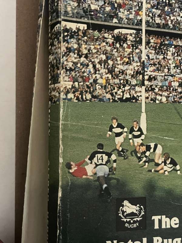 Rugby Book - The Natal Rugby Story by Alfred Herbert