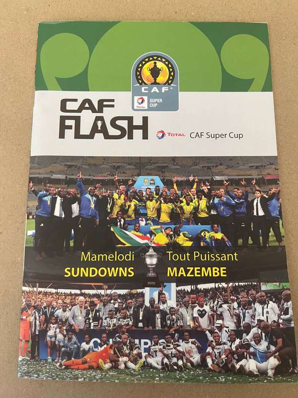 Soccer Programme - *CAF FINAL* Sundowns vs Mazembe (Loftus)