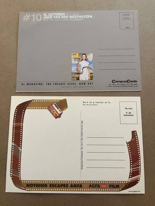 Rugby - 2 * Rugby Themed Postcards