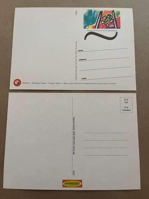 Rugby - 2 * Rugby Themed Postcards
