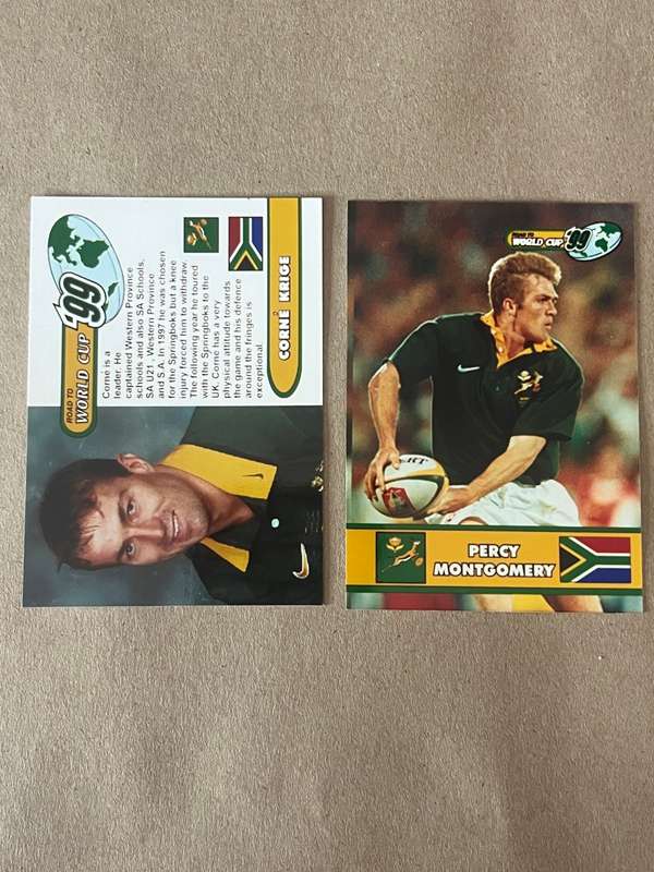 Rugby Cards - 2 * 1999 Sportsdeck Photocards