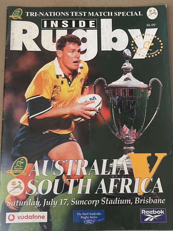 Rugby Programme - South-Africa vs New-Zealand 17/07/1999