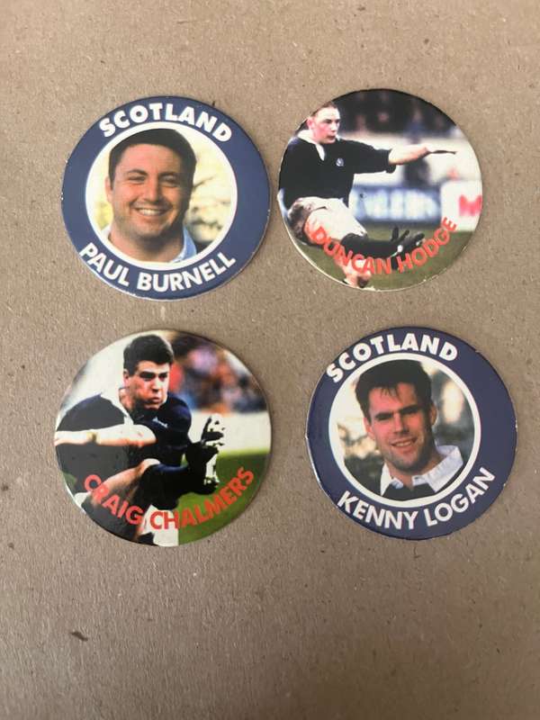 Rugby - 1995 Rugby World Cup Tazos * 4