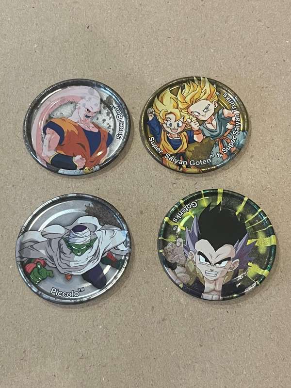 Tazos - Dragonball Z Metal Tazos