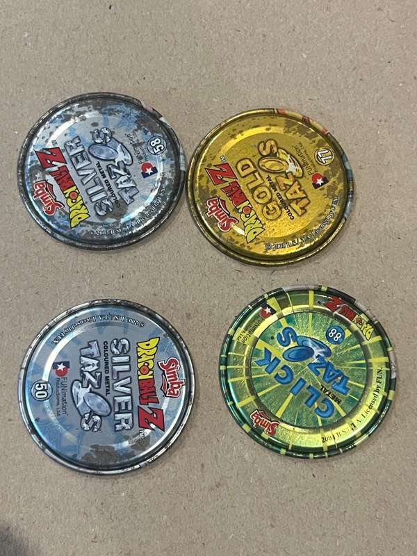 Tazos - Dragonball Z Metal Tazos