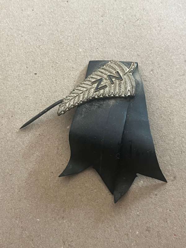 Rugby Pin - Vintage All Blacks Rugby Pin